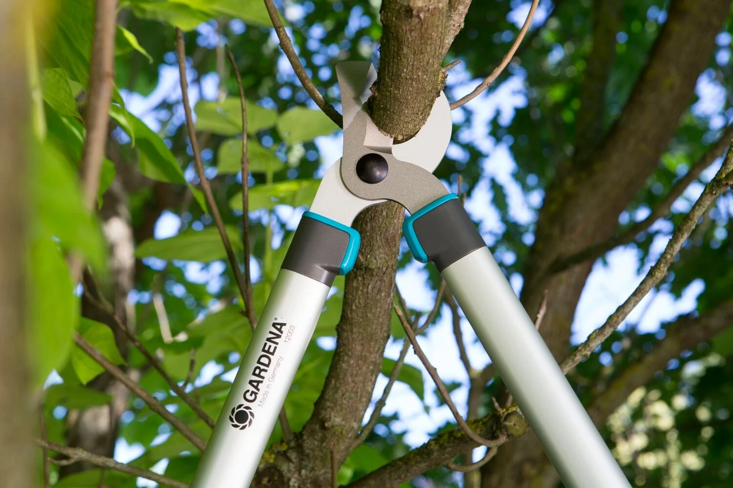 Gardena Takkenschaar Easycut Turquoise / Zilver 42 Mm 3 Gardena Takkenschaar Easycut Turquoise / Zilver 42 Mm - Afbeelding 3