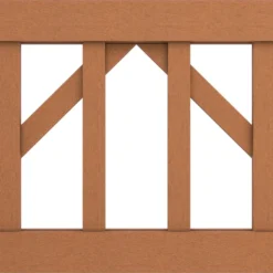 Tuinpoort Recht Colorado Hardhout 60 X 100 Cm